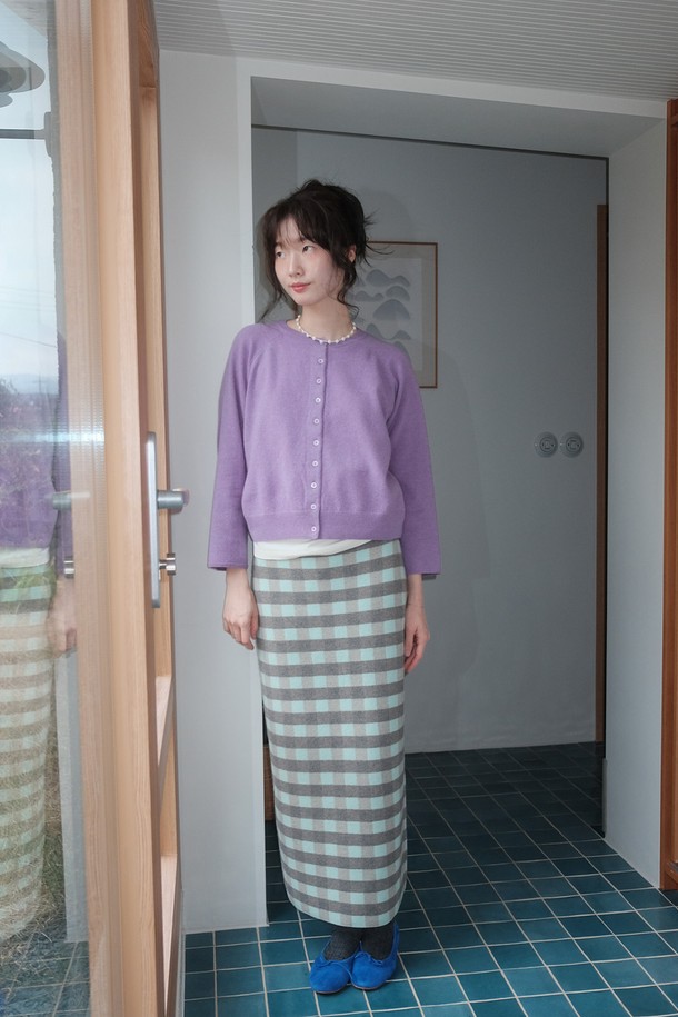 REPLAIN - 롱스커트 - (YEONXJAE COLLABO) LONG KNIT SKIRT_MINT