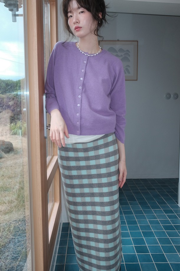 REPLAIN - 롱스커트 - (YEONXJAE COLLABO) LONG KNIT SKIRT_MINT