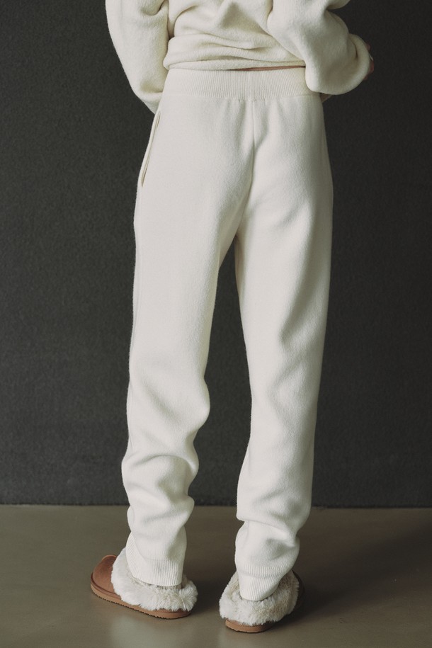 REPLAIN - 팬츠 - CASHMERE 10 JOGGER PANTS_OFF WHITE