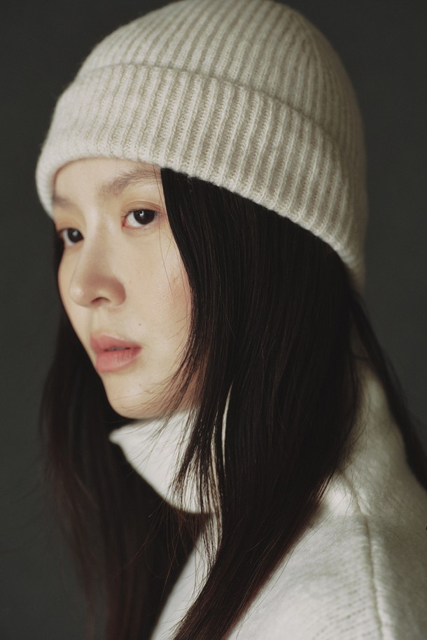 REPLAIN - 모자 - CASHMERE 10 BEANIE_PALE BEIGE