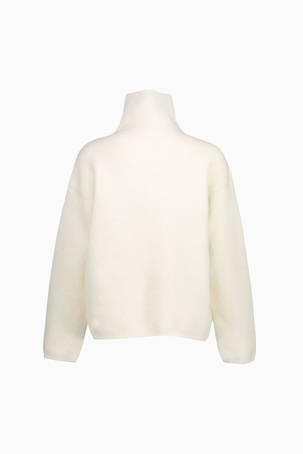 REPLAIN - 터틀넥 - SNOWY CHUNKY KNIT_IVORY