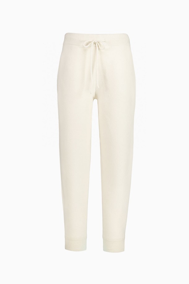 REPLAIN - 팬츠 - CASHMERE 10 JOGGER PANTS_OFF WHITE