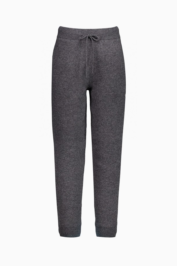 REPLAIN - 팬츠 - CASHMERE 10 JOGGER PANTS_DARK GREY