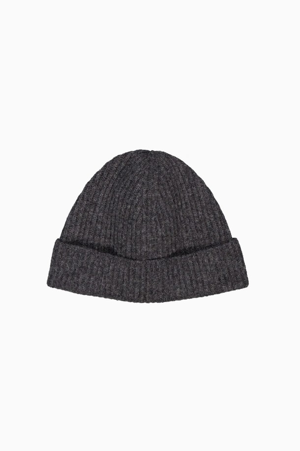 REPLAIN - 모자 - CASHMERE 10 BEANIE_DARK GREY