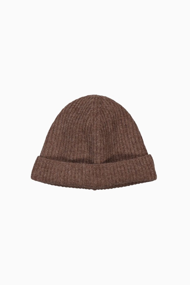 REPLAIN - 모자 - CASHMERE 10 BEANIE_BROWN