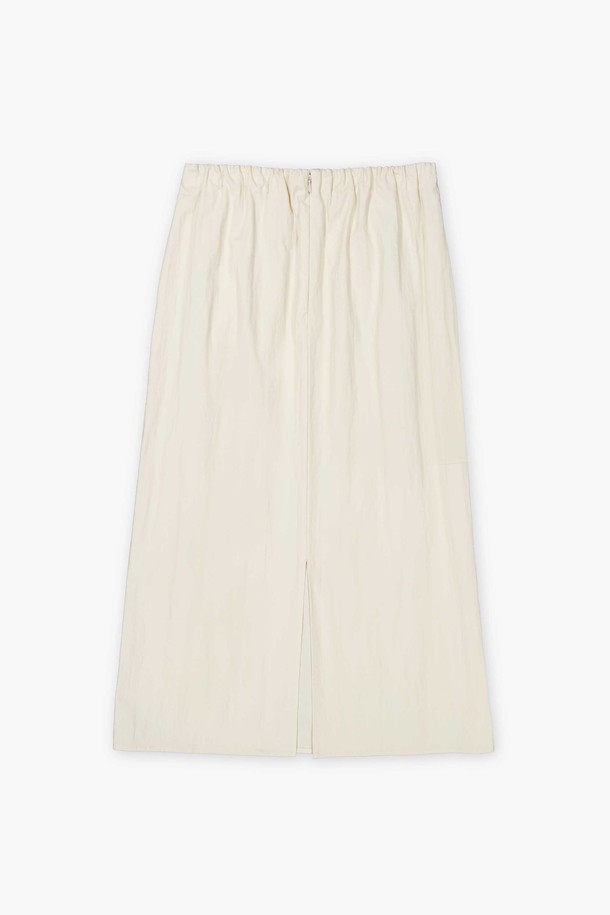 REPLAIN - 미디스커트 - VOLUME MIDI SKIRT _PALE BEIGE