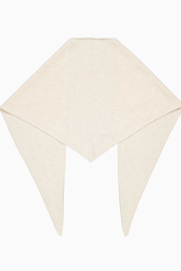 REPLAIN - 스카프/머플러 - CASHMERE 10 TRIANGLE MUFFLER_PALE BEIGE