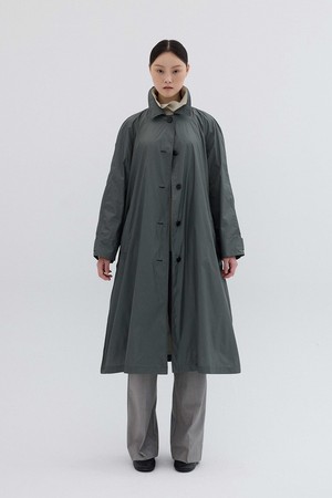 LIGHT WEIGHT TRENCH COAT_KHAKI GREY