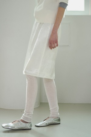 WOOL BLEND JERSEY LEGGINGS_OFF WHITE