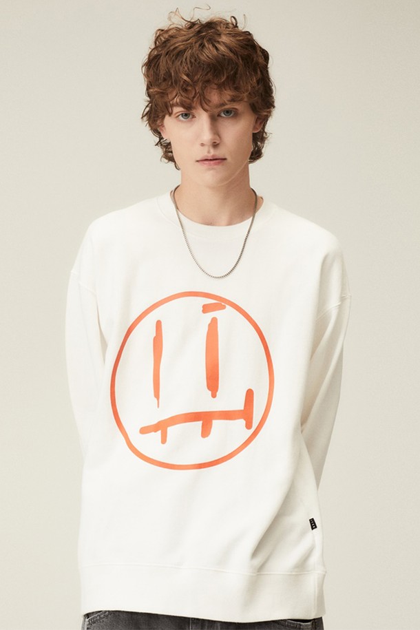 ITER_FACE  - 스웨트셔츠 - [ITER_FACE LINE] BIG FACE SWEATSHIRTS