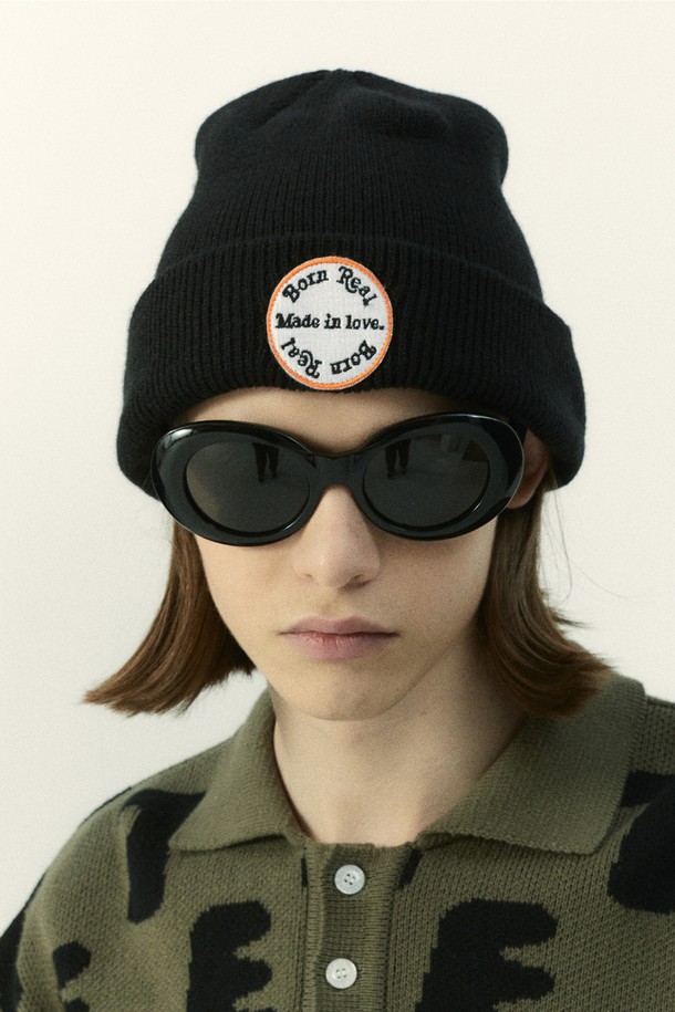 ITER_FACE  - 모자 - [ITER_FACE LINE] FACE LOGO BEANIE