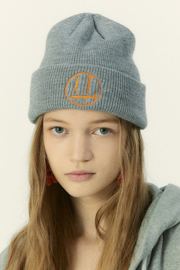 ITER_FACE  - 모자 - [ITER_FACE LINE] FACE LOGO BEANIE