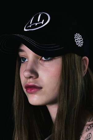 [ITER] ITERFACE FLOWER BALL CAP_BLACK