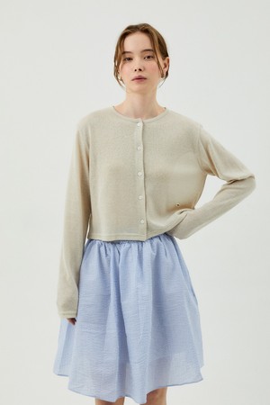 Summer linen cardigan_[5Color]