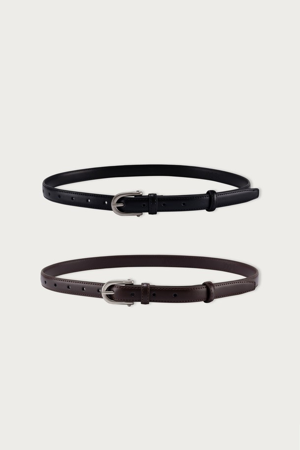 ITER - 벨트 - Classic Real Leather Belt_[2Color]