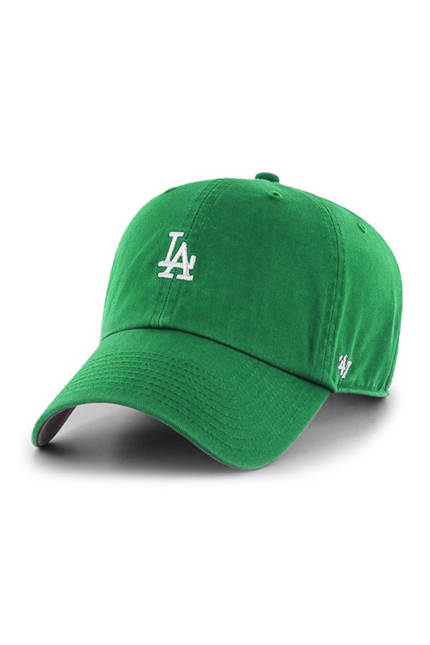 47 BRAND - 모자 - 47브랜드 스몰로고 LA 다저스 클린업 볼캡 켈리 /모자/MLB/ KELLY