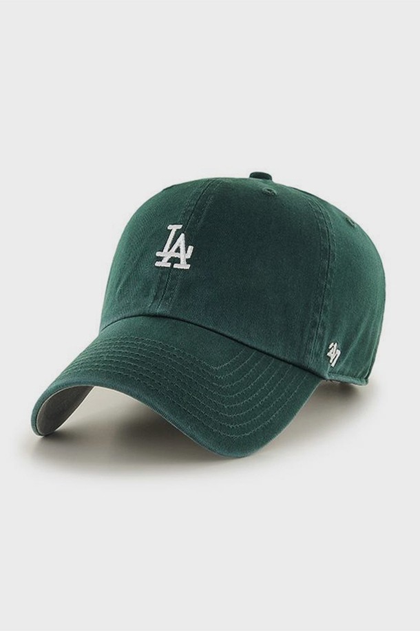 47 BRAND - 모자 - 47브랜드 스몰로고 LA 다저스 클린업 볼캡 다크그린 /모자/MLB/ DG