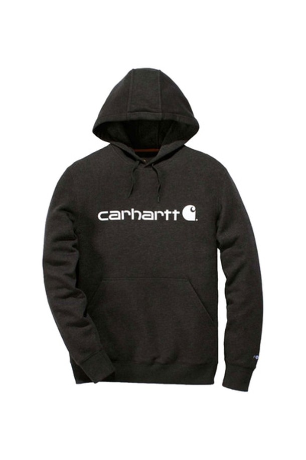 Carhartt - 후디 - 칼하트 시그니쳐 그래픽 후드티 블랙 / 103873-013