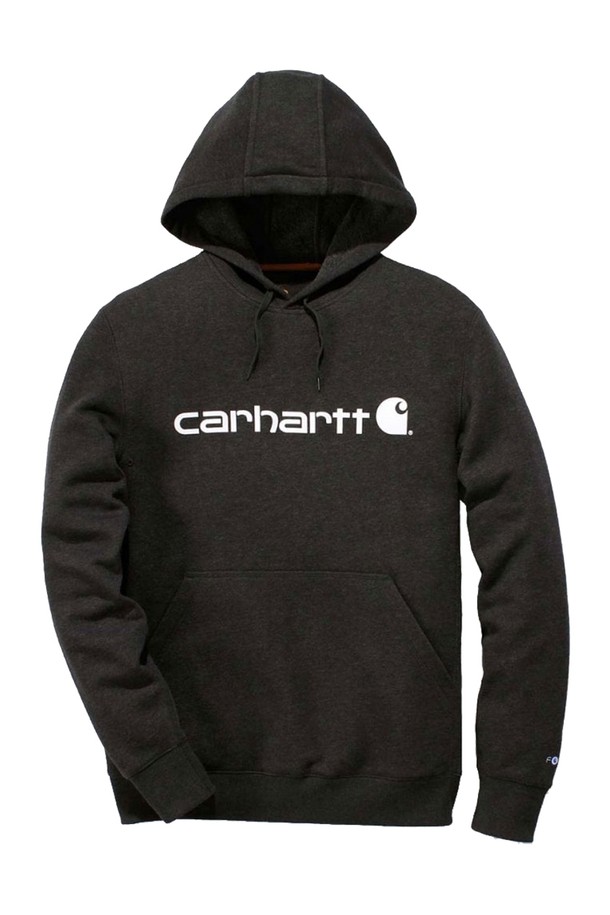 Carhartt - 후디 - 칼하트 시그니쳐 그래픽 후드티 블랙 / 103873-013