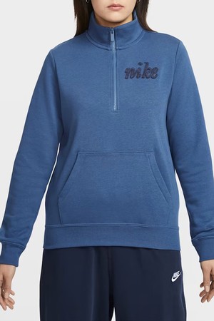 나이키/여성긴팔/NSW 클럽 플리스 스웻셔츠(IQ3722-461)/EV