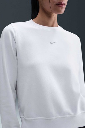 나이키/여성긴팔/DF 원 크루넥 프렌치 테리 스웻셔츠(FB5126-100)/EV