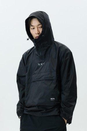 택티컬 패커블 레인자켓 (블랙)_BLACK-a