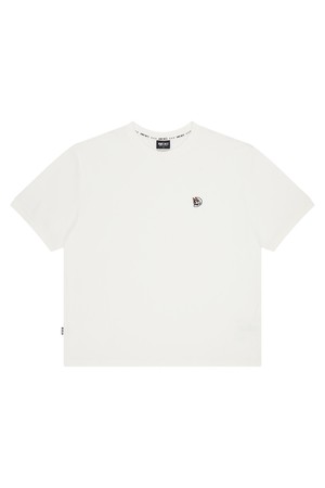 사이먼 피케 레귤러 티셔츠_WHITE-a