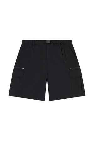 나일론 유틸리티 카고 쇼츠_BLACK-a