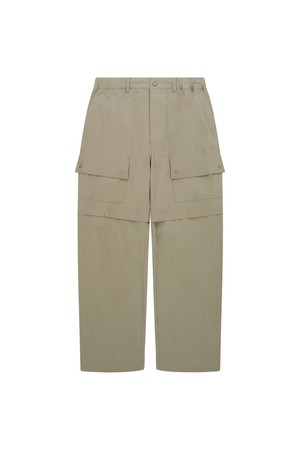 디테쳐블 퍼티그 카고 스트레치 팬츠_BEIGE-a