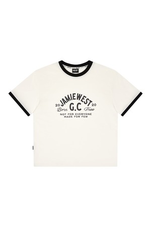 JWGC 레터링 레귤러 링거 티셔츠_WHITE-a