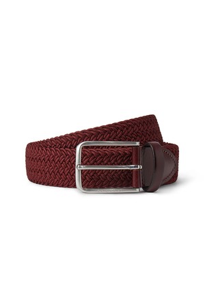 [앤투마스] 남성 Woven Elastic Belt 4.0 ABB7MAB101 마룬_NOCOLOR-a