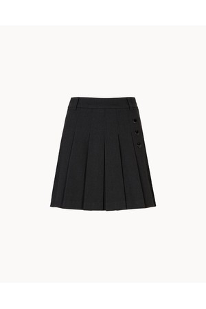 [앤투마스] 여성 F/W TR 기모 플리츠 스커트 ABD4FPK653 차콜 그레이_NOCOLOR-a