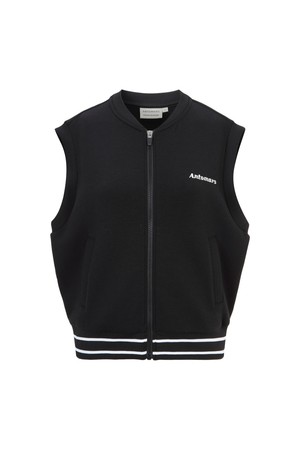[앤투마스] 여성 F/W 스페이스쉽 체인 심볼 저지 베스트 ABD3FTV354 블랙_NOCOLOR-a