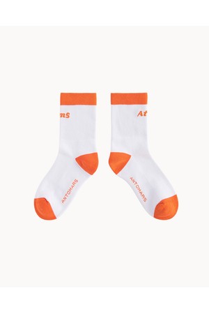 [앤투마스] 여성 컬러 블록 크루 삭스 ABE7FAO151 오렌지_NOCOLOR-a