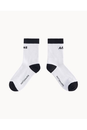 [앤투마스] 여성 컬러 블록 크루 삭스 ABE7FAO151 블랙_NOCOLOR-a
