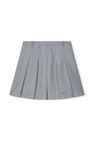 [앤투마스] 여성 F/W 울라이크 플리츠 스커트 ABE4FPK660 그레이_NOCOLOR-a