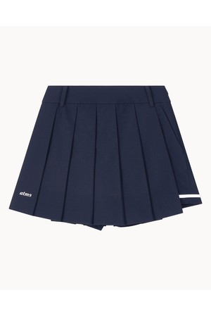 [앤투마스] 여성 F/W 플리츠 랩 스커트 ABE3FPC652 네이비_NOCOLOR-a