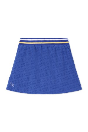 [앤투마스] 여성 S/S 테리 로고 자카드 스커트 ABE2FPK659 로얄 블루_NOCOLOR-a