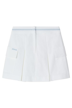 [앤투마스] 여성 S/S 아웃포켓 H라인 스커트 ABE2FPK657 화이트_NOCOLOR-a