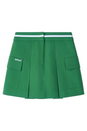 [앤투마스] 여성 S/S 아웃포켓 H라인 스커트 ABE2FPK657 그린_NOCOLOR-a