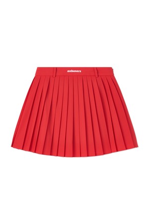 [앤투마스] 여성 S/S 매직 메쉬 플리츠 스커트 ABE2FPK656 레드_NOCOLOR-a