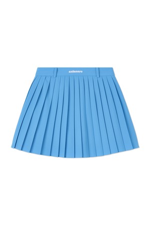 [앤투마스] 여성 S/S 매직 메쉬 플리츠 스커트 ABE2FPK656 아쿠아 블루_NOCOLOR-a