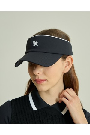 [앤투마스] 여성 S/S 스페이스쉽 파이핑 바이저 ABE5FHA252 블랙_NOCOLOR-a