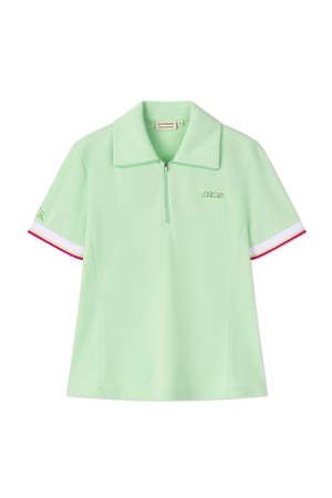 [앤투마스] 여성 S/S ATMS 반집업 카라 티셔츠 ABE2FTS367 라임_NOCOLOR-a