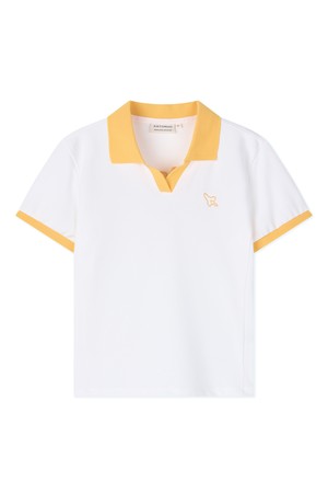 [앤투마스] 여성 S/S ATMS 슬릿 폴로 티셔츠 ABE2FTS356 오프-화이트_NOCOLOR-a