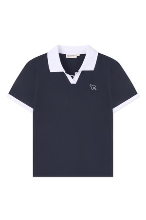 [앤투마스] 여성 S/S ATMS 슬릿 폴로 티셔츠 ABE2FTS356 네이비_NOCOLOR-a