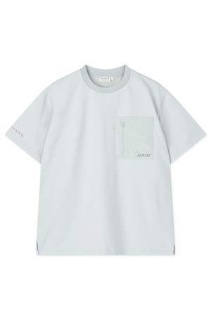[앤투마스] 남성 S/S 우븐 포켓 하이브리드 티셔츠 ABE2MTR304 민트 그레이_NOCOLOR-a