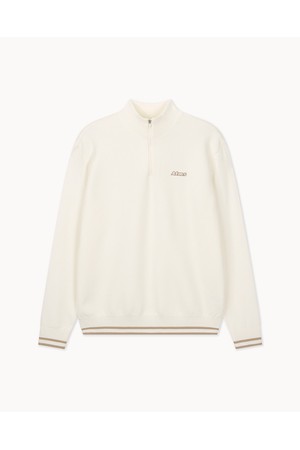 [앤투마스] 남성 S/S 투 사이드 니트 반집업 ABE1MSN400 화이트_NOCOLOR-a