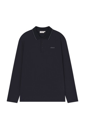 [앤투마스] 남성 S/S 메쉬 믹스 긴팔 폴로 ABE2MTO308 블랙_NOCOLOR-a
