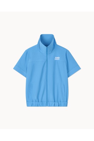 [앤투마스] 여성 S/S 매직 메쉬 반팔 점퍼 ABE2FJP556 아쿠아 블루_NOCOLOR-a